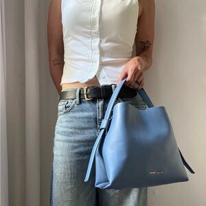 NWOT - Buttery Soft Leather Tote/Shoulder Bag – with Strap